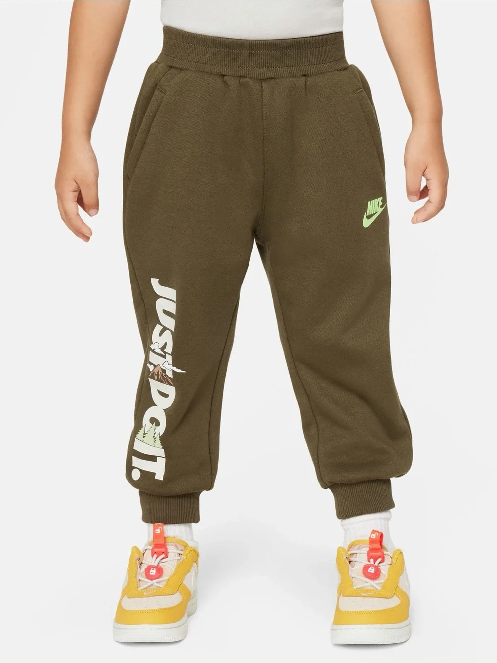 Nike Sportswear Snow Day Fleece Pants Toddler Olive 4t Boys Girls Pants